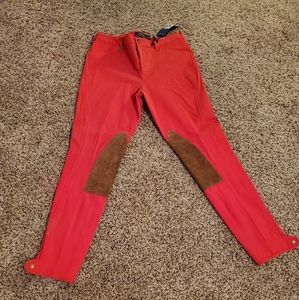 Polo Pants with suede